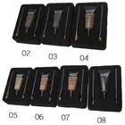 Glazzi Aqua Eyebrow Kit - Eyebrow Tint Gel - 8 Shades - Comes w/2 BRUSHES *USA*