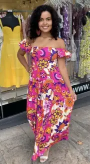Mister Zimi Gabrielle Dress Vintage Floral Size 16