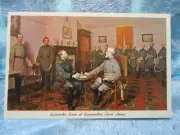 Surrender Scene at Appomattox Court House Civil War Postcards
