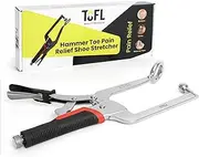 [TOFL] Hammer Toes Pain Relief Shoe Stretcher - Heavy Duty Spot Stretcher for Hammer Toes & Claw Toes, Silver, One Size