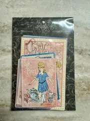 Graphic 45 *ALICE’S TEA PARTY* Journaling & Ephemera CARDS 2021 NEW 32 Pieces