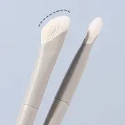ZOREYA - Angled Nose Contour Brush (Various Designs) #1 - Random Handle - Gray - One Size