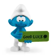 Schleich 2.1'' Good Luck Smurf Action Figure Kids/Children Fun Play Toy 3-8y