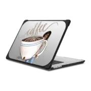 MacBook Air 15-inch (M2 - M4) Bounce Case Coffee Girl MacBook case