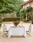 Bed Threads 100% Flax Linen White Tablecloth - Size Medium - Brand new with tags
