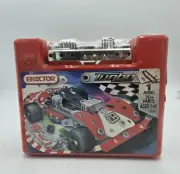 New 2010 Erector Turbo 1 Model 70+ Pieces Red Racecar Build Set