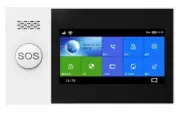 CLOUREE ALARM PANEL FOR WHOLE HOUSE SECURITY, WIFI WIRELESS HOME ALARM HOST-107