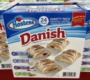 Hostess Danish Variety Pack Baked with Real Cream Cheese Real Fruit 24 Ct