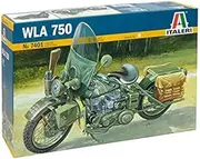 Italeri 1:9 Scale WLA 750 US Military Motorcycle Model Building Kit