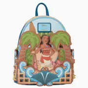 Loungefly Disney Moana - Moana with Palm Trees Mini Backpack