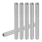 30 Pcs M4x40mm Steel Hex Socket Grub Screw Point Grub Bolt for Repairing