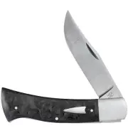 CASE XX KNIVES MARBLED BLACK CARBON FIBER BILL RUPLE X CASE AXE HANDLE B.R.10120