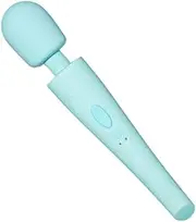 Unbound Ollie: Portable, Rechargeable, Waterproof Wand Massager, Aqua