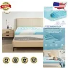 5-Zone King Mattress Topper - Soft Gel Memory Foam for Ultimate Sleep Experience