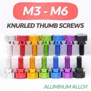 Hand Grip Knob Bolts Color PC Computer Case Aluminum Alloy Knurled Thumb Screws
