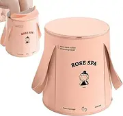Portable Foot Bath Tub | Outdoor Water Container - Leakproof Foldable Durable Large Capacity Universal Collapsible Foot Soaking Basin for Fishing Hiking Spa Travel Borato