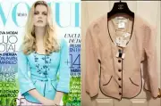 5.9K New Chanel 2012 Tweed Logo Bow Pink Suit Jacket 34 36 2 4 6 Coat Top S M