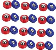 BESPORTBLE 24pcs Shuffleboard Replacement Tabletop Rollers for Fun Family Games Interactive Mini Shuffleboard Balls