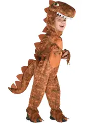 Big Brown Dinosaur Boys T-Rex Costume