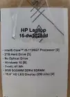 15-dw3025od HP Laptop 15.6" HD Intel Core i5-1135G7 8GB RAM 2TB HDD Windows 10