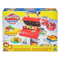 在飛比找Yahoo奇摩購物中心優惠-PlayDoh 培樂多 - 廚房系列 BBQ美式烤肉遊戲組