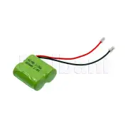 Rechargeable Battery Ni-MH 2/3AA with Cable 2 Pin 2.4V 800mAh