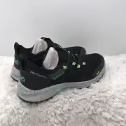 Ryka Shoes Womens 6.5 Switchback Black Sneakers Outdoor Reflective Trail Hiking