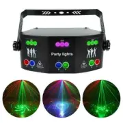 15-eye Laser Projector LED RGB DMX Strobe Stage Light DJ Disco Party Lighting