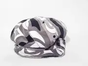 NWT Emilio Pucci Gray White And Black Size 11 Ladies Hat
