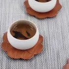 Wooden Insulation Natural Drink Holder Trivet Mats Placemat Cup Pad Coaster