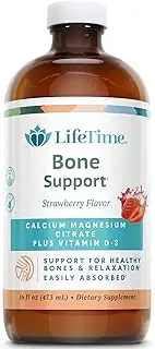 Vitamins - Liquid Calcium Magnesium Citrate Natural Strawberry Flavor - 16 fl. oz.
