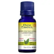 Organic Essential Oil Laurel Leaf (Bay Laurel) 15 Ml By Divine Essence