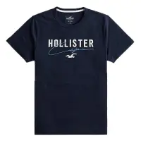 在飛比找Yahoo奇摩購物中心優惠-Hollister HCO 短袖 T恤 藍色 1585