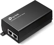 TP-Link 2.5G PoE+ Injector, Faster Transmission, up to 30 W Power Supply, Energy & Power Saving, Wall-mounting/ Desktop Design, Plug & Play, No Configuration Required (TL-POE260S)