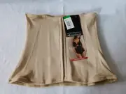 Miraclesuit Waist Cincher Shapewear Size L Extra Firm Control Nude Color 2615