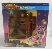 1986 Kenner Centurions Action Figure Power Xtreme Dr Terror Sealed Box