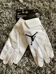 Nike Jordan Force Elite Batting Gloves Size 3XL Promo MOOKIE BETTS White Black