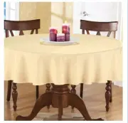 Easter Yellow Pastel 70 in Round Table Cloth (col) J19