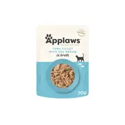 Applaws Natural Cat Food Tuna With Sea Bream Pouch 70g 16 Pack