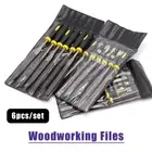 6pcs/set Woodworking Files Mini Rasp Needle File Wood Carving Hand Tool Grinding