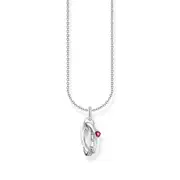 THOMAS SABO Necklace with Together ring pendant - silver