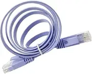 High-Speed Cat6 Gigabit Cable 1m Flat Internet Modem Ethernet Water-Resistant Universal