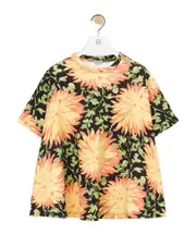 Trapeze top in cotton blend XS Multicolor