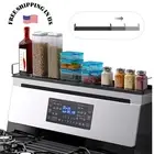 Magnetic Stovetop Shelf for Kitchen Spice Organizer Stove Shelf 20"- 30" Rack