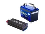 Kings 12V 120Ah DeepCycle Lithium LiFePO4 Battery + 1000W Pure SineWave Inverter