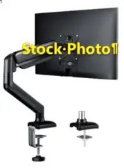 New - Jlink Single Monitor Desk Mount - For 13" to 32" Monitor up to 19.8 Lbs.