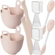 2 Sets Film Conditioning Bowl DIY Face Mask Mixing Tool Facial Bulk