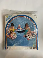 Vintage Intex 59586 The Wet Set Inflatable Kid Floatie Blowup Shoe Swim Pool NIP