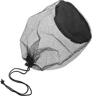 BESPORTBLE Transparent Mesh Beach Bag Drawstring Closure Large Capacity Cosmetic and Toiletry Organizer for Travel Swimming and Outdoor Activities Versatile and Practical Storage