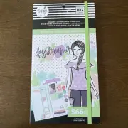 The Happy Planner Girl Sticker Accessory Book-Day Dreamer 566 pcs, New